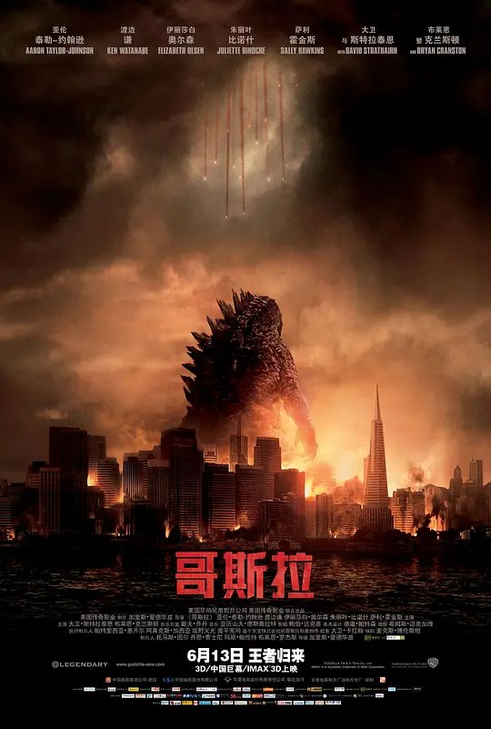 哥斯拉封面